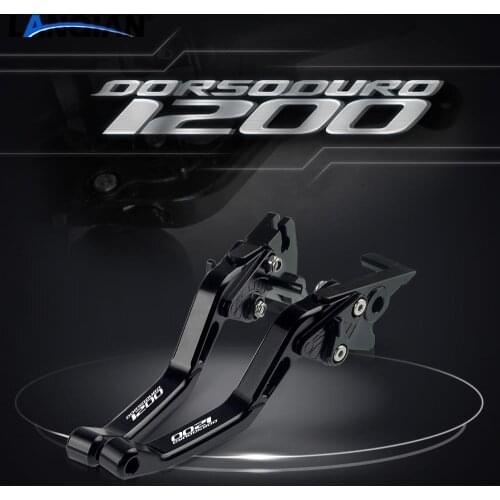For Aprilia DORSODURO1200 Motorcycle Short Aluminum Adjustable Brake Clutch Levers DORSODURO 1200 2011-2015 2014 Accessories