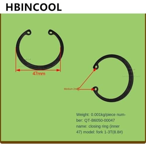 For retaining ring (inner 47) for Heli forklift 1-3T-8.8*Forklift truck accessories Heli/Hangzhou/Talift/Longking/LiuGong