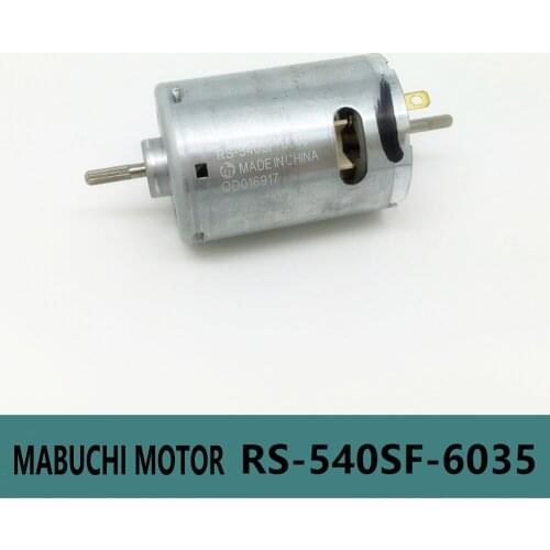 Mabuchi dual-axis motor RS-540SF-6035 DC carbon brush motor electric DC 3V 6V 9V 12V 1.2A 22500RPM high-speed high-power motor
