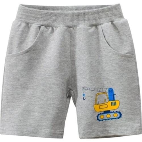 Baby Boys Colourful Shorts Children Summer Beach Loose Print Shorts Casual Pants Cotton Comfortable For Kids 2-7Yrs
