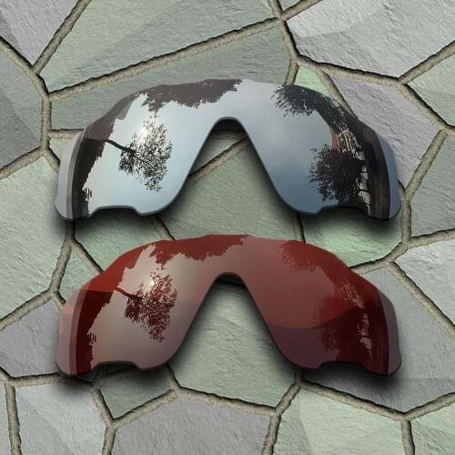 Chrome&Bronze Brown Sunglasses Polarized Replacement Lenses for Oakley Jawbreaker