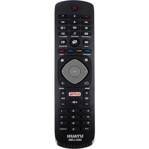 HUAYU Universal Remote Control Rm-L1285 For Lcd/Led/Plasma Tv + For Netflix Button