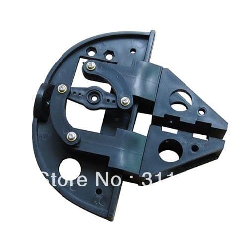 1set Robot Clamp Gripper Bracket Servo Mount Mechanical Claw Arm Kit For MG995 MG996 SG5010 Servo Newest Version + Free Shipping