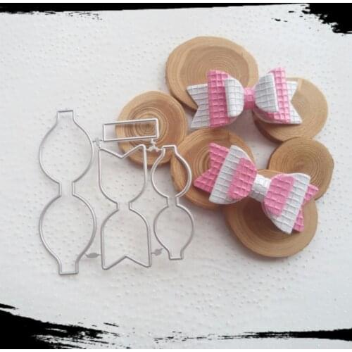 Beautiful cutting die bow template DIY scrapbook metal cutting die paper card process embossing folder template-3776