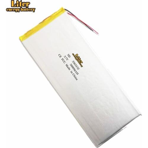 3.7V 5000mAh 3565152 Liter energy battery Li-ion Polymer Lithium Battery For Tablet PC Power Bank e-book BL-T17 Digma Plane