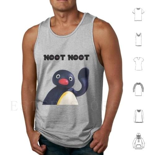Pingu " Noot Noot " Tank Tops Vest Pingu Noot Pingu The Penguin Pingu Noot Noot Noot Noot Penguins Adorable Cute Funny