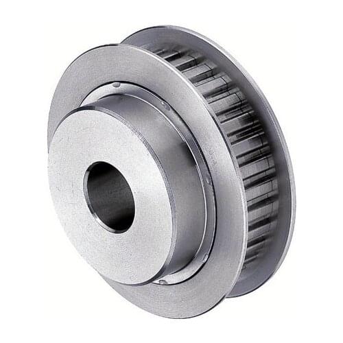 Power transmission industrial timing belt pulley