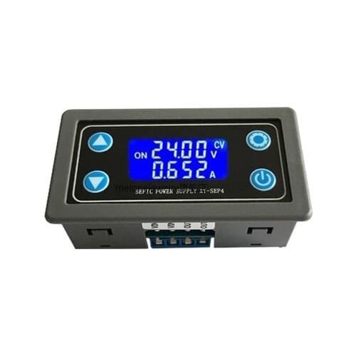 SEP4 adjustable automatic buck-boost power supply module, constant voltage and constant current LCD with shell