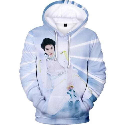 Hoodies Sweatshirts Pullover Sidno Fashion 3D Print Casual Men/women NCT 127 Hooded Women Hoody High Quality Full Piece Young