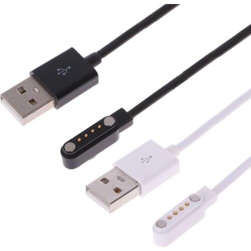 1 PC Charger For KW88 KW18 GT88 G3 Smartwatch USB 4 Pin Magnetic Charging Cables
