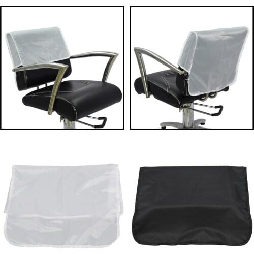 19x17'' Barber Beauty Salon Chair Protective Cover, Water-proof Salon Square Chairs Back Protectors