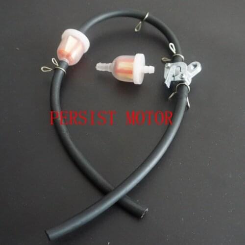 5sets/Pack fuel filter tank switch oil hose Plastic Oil Filter Fuel Taps fuel hose for pocket bike pit dirt bike motorcycle