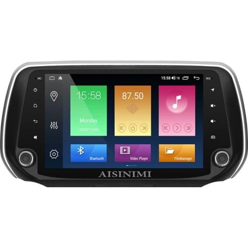 AISINIMI Android 10 Car Dvd Player navigation For HYUNDAI SANTA FE 2018 car radio Car Audio Gps Multimedia Stereo Monitor