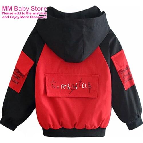 Childrens Clothing Girls Boys Spring Autumn Jacket Kids Fashion Jacket Kids Children Clothing Zipper Cardigan Hooded Coats