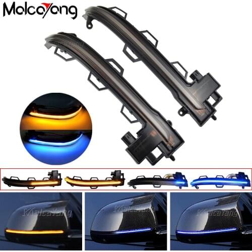 For BMW X3 X4 X5 X6 X7 G01 G02 G05 G06 G07 2018 2019 2020 LED Dynamic Turn Signal Light Blinker Flashing Lamp