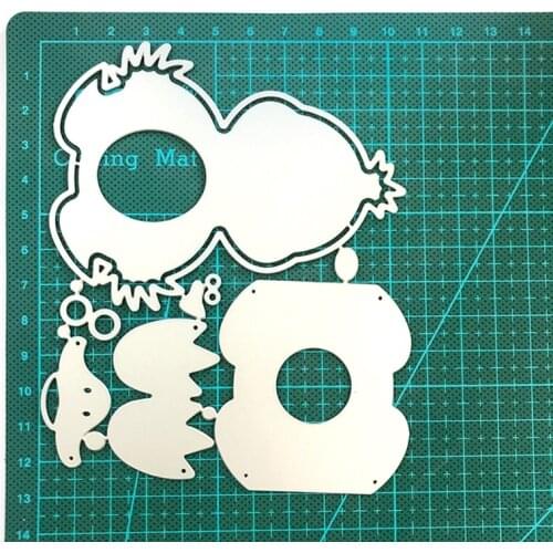 Easter Duck Metal Cutting Dies Stencil Scrapbooking DIY Album Stamp Paper Card