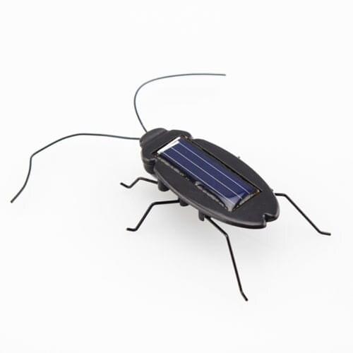 1Pcs solar energy cockroach can snake on the sunlight solar powered new year ornaments good gifts for kids and student