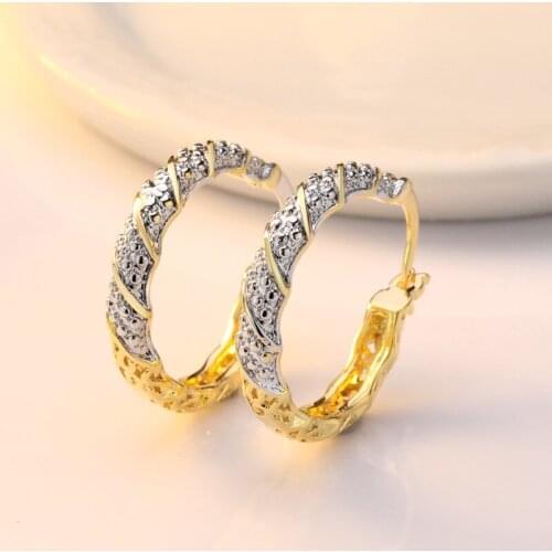 New 925 Sterling Silver Earrings With Micro Inlaid AAAAA Zircon 18k Earrings For WomenS Charm Jewelry