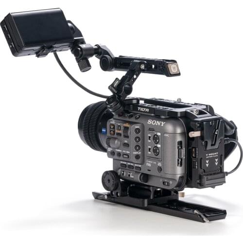 TILTA FX6 ES-T20-A Basic Camera Cage Kit for Sony FX6 Vertical Mounting Power Plate 15mm Support Rig