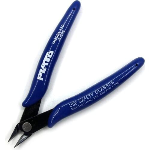 U.S. US American Plato. PLATO 170 Wishful Clamp DIY Electronic Diagonal Pliers Side Cutting Nippers Wire Cutter