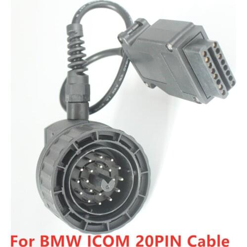 Old 20PIN Car Cable For BMW ICOM A2 NEXT Diagnostic tool OBD2 16PIN Icom A2 A3 diagnostic tool ICOMC ICOM C Icom cable