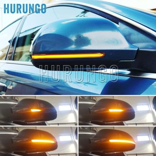 For Audi A3 8P A4 A5 B8 Q3 A6 C6 4F S6 LED Turn Signal Side Indicator SQ3 A8 D3 8K Dynamic Blinker Mirror Light
