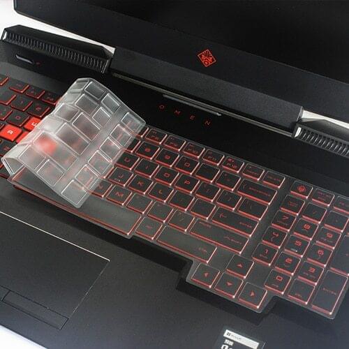 17 inch Thin Waterproof TPU Gameing Laptop Keyboard Protector Cover for HP 17.3'' Omen 17-an013tx 17-an014tx Plus GTX1060 RX580