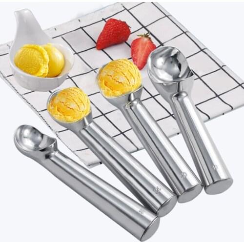 1 &1.5& 2 &2.5 OZ. Ounce Ice Cream Spoon with Comfortable Handle Ice Cream Scoop