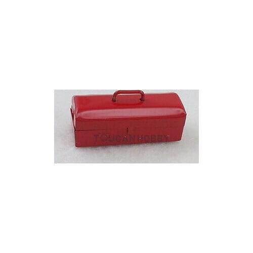 1/10 RC Crawler Car Red Metal Tools Box Accessory TH01421-SMT4