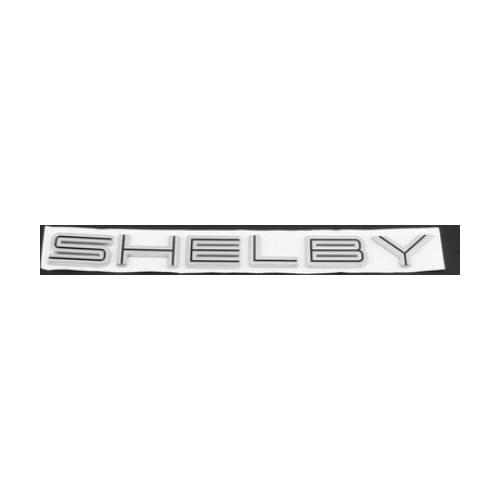 1Pcs 3D Silver Metal GT500 SHELBY Car Trunk Emblems Badge Decal Sticker Car Accessories