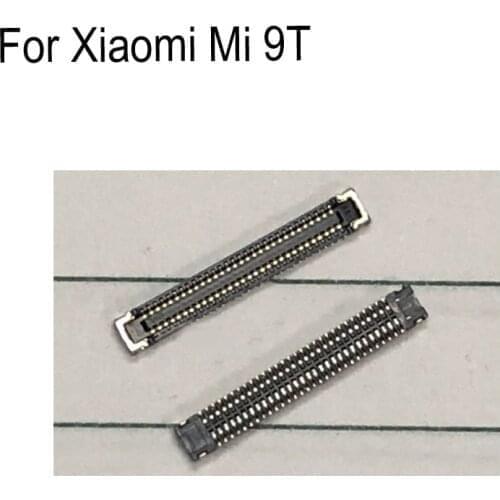 2pcs FPC connector For Xiaomi Mi 9T USB Charging Port on Flex cable On motherboard mainboard For Xiaomi Mi 9 T Parts xiaomimi9t