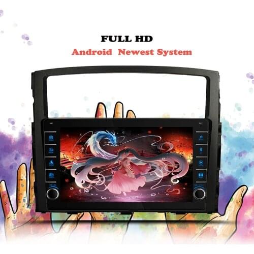 Android 10.0 Car Radio Multimedia Video Player Navigation GPS 6+128G For Mitsubishi Pajero 4 2006 2007 08-2014 No 2din 2 din DVD