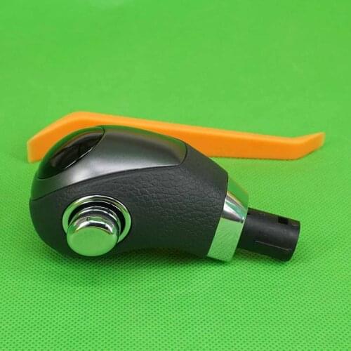 Car Genuine Leather Automatic Gear Shift Shifter Knob Fit For Kia Forte Koup Soul Accessories