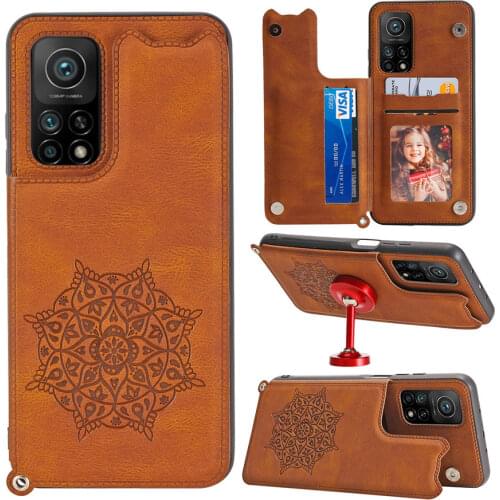 Mi 10T Pro Mi10T 11 Lite 5G Leather Mandala Back Panel Case For Xiaomi 11 Ultra Redmi Note 10 Pro Max Cover Mi 10T 11 Pro Case