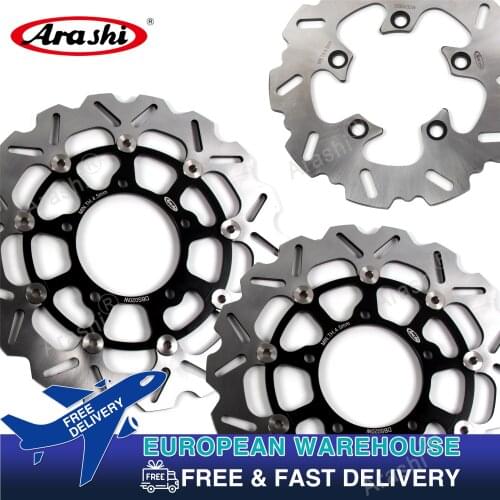 EU Stock GSXR600 GSXR750 GSX1000R Front Rear Brake Rotors CNC Discs For SUZUKI GSXR1000 GSX-R1000 2005-2008 2006 2007 2008