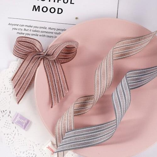 20yard Handmade Diy Cloth Accessories 100% polyester Herringbone Tape Package polyester Ribbon