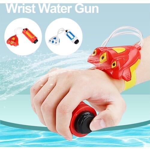 Summer Children Toy Wrist Water Gun Handheld Blaster Wrist Sprinklers Water Sprayer Summer Bathroom Beach Pool Accessories