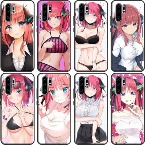 Nakano Nino Gotoubun no Hanayome Case For Huawei P30 Lite P40 P20 Pro P Smart Z 2019 2021 Mate 20 10 Lite TPU Phone Cover