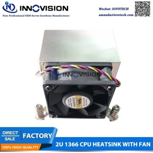 New CPU Cooler Processor Socket 1366 for 2U server Intel Xeon X5500 Series and X5600 Series