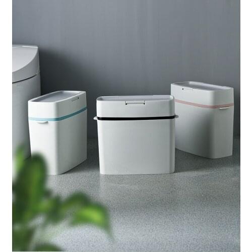 Garbage can garbage bin waste basket trash can kitchen bathroom plastic buckets recycle bin