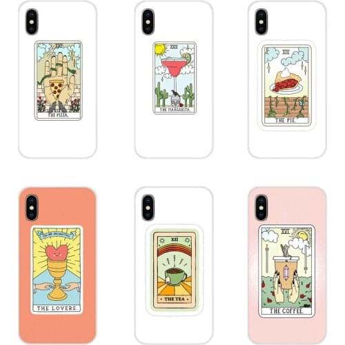 For Huawei Honor 4C 5C 6X 7 7A 7C 8 9 10 8C 8S 8X 9X 10I 20 Lite Pro Egypt mysterious Tarot Divination TPU Transparent Cover Bag