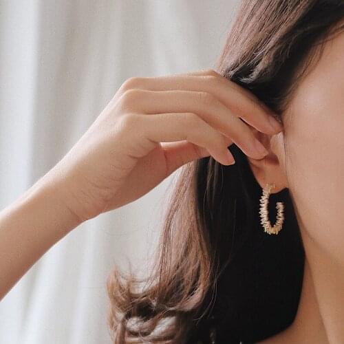 Huge Bud Luxury Female Crystal Zircon Stone Earrings Fashion CZ Gold Color Jewelry Romantic Boho Stud Earrings For Women Girls