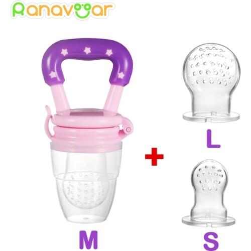 3 In 1 Baby Nipple Fresh Food Fruit Milk Feeding Bottles Nibbler Learn Feeding Drinking Water Straw Handle Teething Pacifier