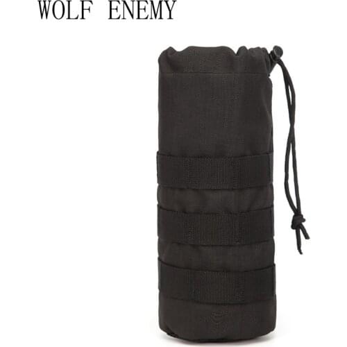 Molle Bottle Bag Outdoor Bottle Pocket The Wild Mesh Fabric Water Bottle Cage Field Bottle Bag New Arrival Tactical Equipment