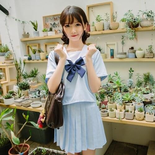 Japanese navy wind female students loaded class service uniforms uniforms jk cute kawaii sailor suit school uniforms