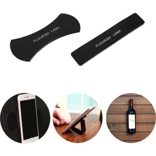 ZUCZUG Magic Flourish Lama Nano Rubber Pad Folding Phone Holder Couple No Trace Multi-Function Lentous Phone Sticker Holder