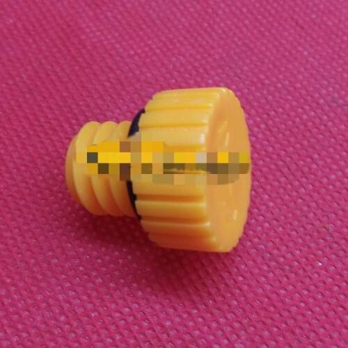 1pc 90 oil plug 0.9 breathing mouth 0.6 4KW 0.97.5KW refueling cap yellow cap Air compressor and pump accessories