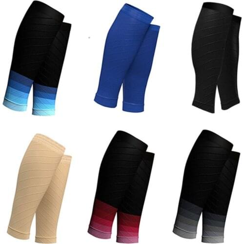 1pcs Running Athletics Compression Socks Elbow Knee Pads Protection Unisex Sleeves Leg Calf Shin Splints Compression Stockings