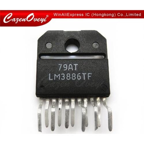 1pcs/lot LM3886TF LM3886T LM3886 LM1876TF LM1876T LM1876 ZIP In Stock