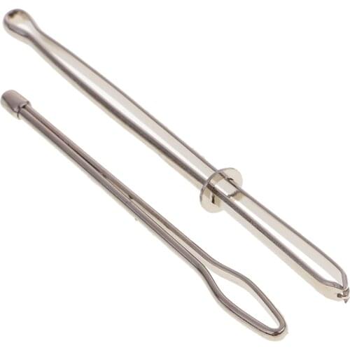 2pcs Bodkins Kit Long Ball Point Pinch & Thread Ribbon Elastic All Type